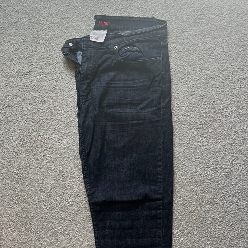 Men’s Urban Pipeline Black Skinny Jeans 32x32
